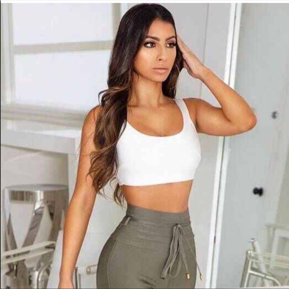 NWT WAIST SNATCHED: BANDAGE HIGH WAIST BELTED PANTS